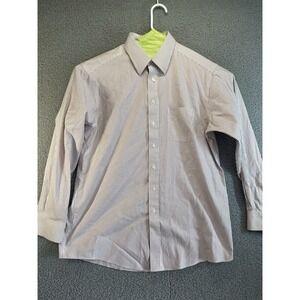 Gold Label Roundtree  & Yorke Men's Shirt 17/35‎ Striped Business